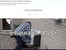 Tablet Screenshot of hvackenosha.com